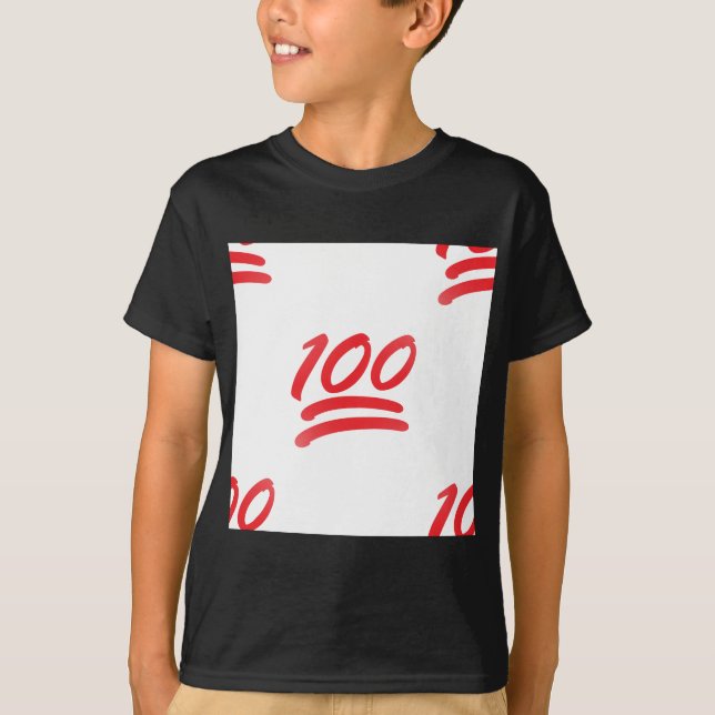 one hundred emoji T-Shirt (Front)