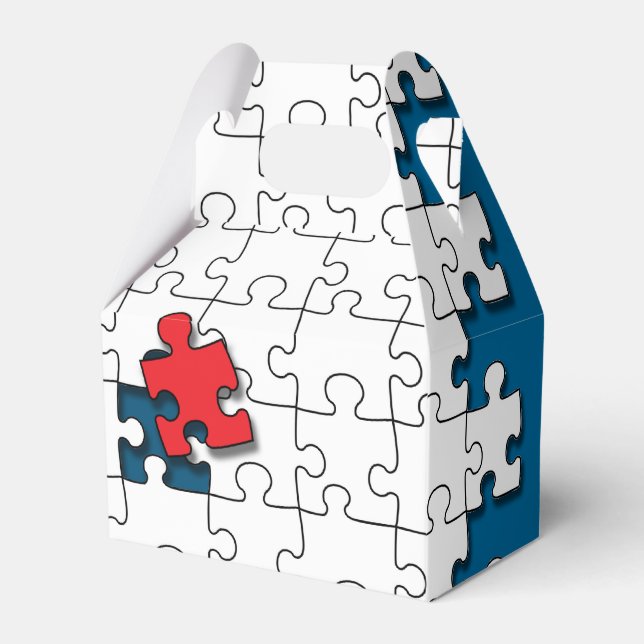 One in 110 - Autism Awareness Favor Box (Front Side)