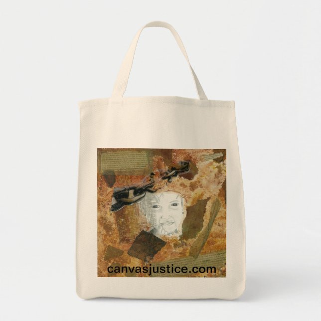 "One in 27 Million" Tote Bag from Canvas Justice (Front)