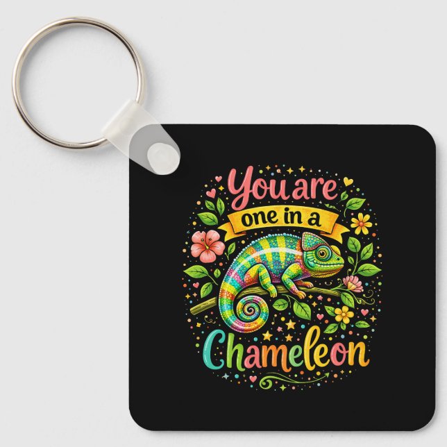 One in a Chameleon Keychain (Front)