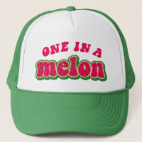 One in a Melon Baseball Hat Cap