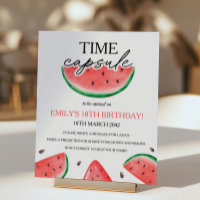 One In A Melon Capsule Watermelon Time Capsule