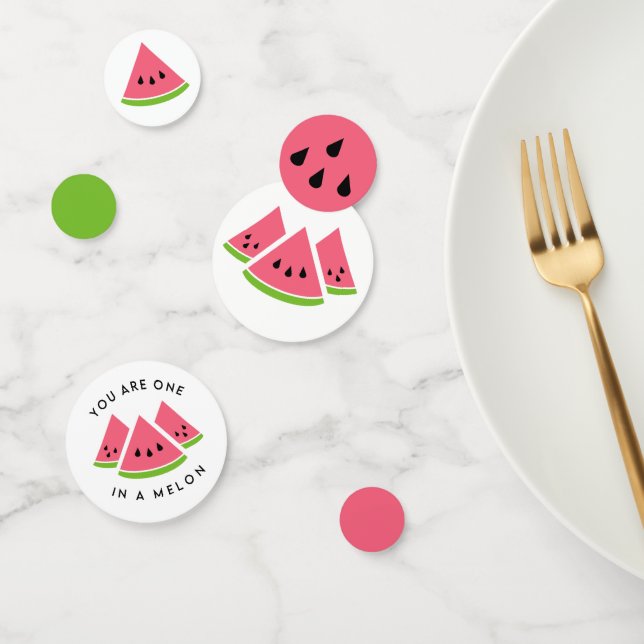 One in a Melon Confetti (Group)