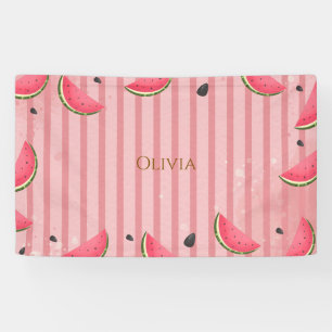 One in a Melon   First Birthday Collection Banner