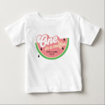 One In a Melon First Birthday T-shirt<br><div class="desc">One In a Melon First Birthday T-shirt. Designed for that special one year old and perfect for a summer backyard or park party.</div>