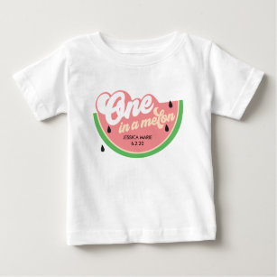 One In a Melon First Birthday T-shirt