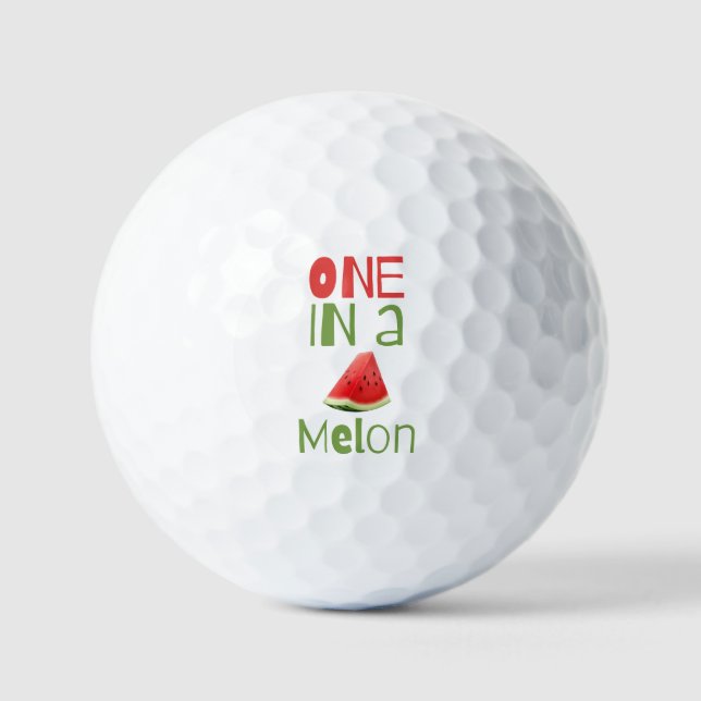 One in a Melon Golf Balls (Front)
