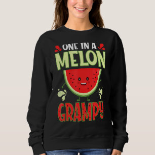 One In A Melon Granny Watermelon Family Matching Sweatshirt