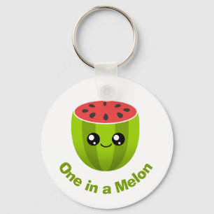 One in a Melon Keychain