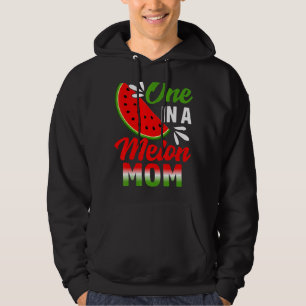 One In A Melon Mom Watermelon Family Birthday Part Hoodie