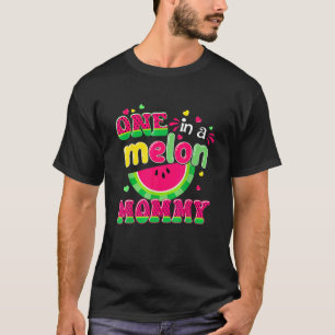One In A Melon Mommy Bday Matching Group Summer T-Shirt