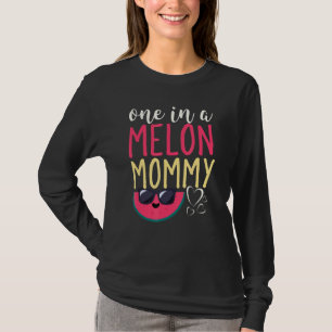 One In A Melon Mommy Mother Mom Watermelon Family T-Shirt
