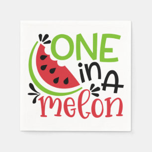One in a Melon Napkins