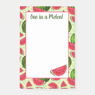 One In A Melon Post-It Notes