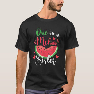 One In A Melon Sister Summer Birthday Party Matchi T-Shirt