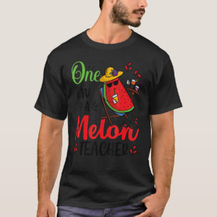 One In A Melon Teacher Birthday Party Family Match T-Shirt