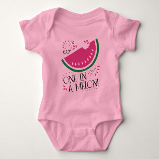 One in a Melon - Watermelon Bodysuit