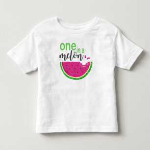  One In A Melon    Watermelon Slice T-Shirt