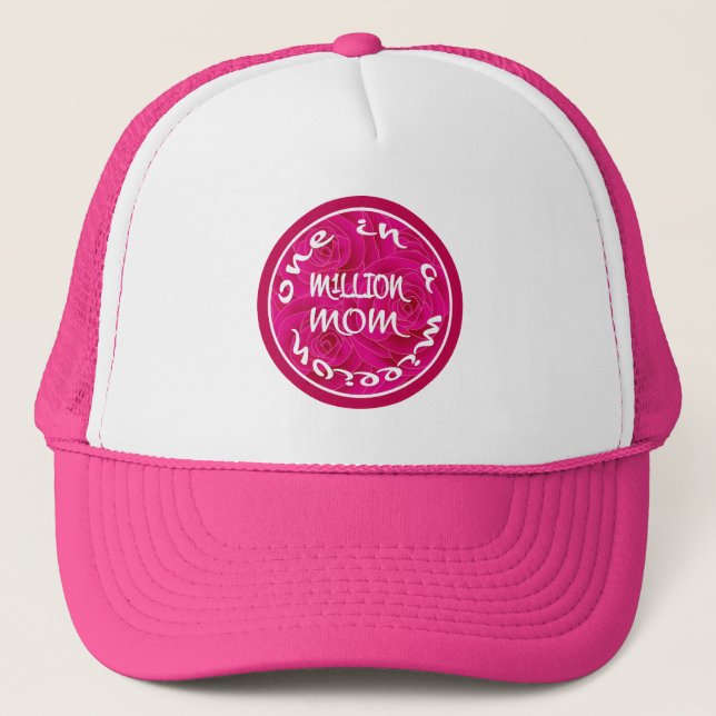One in a Million Mom Trucker Hat (Front)