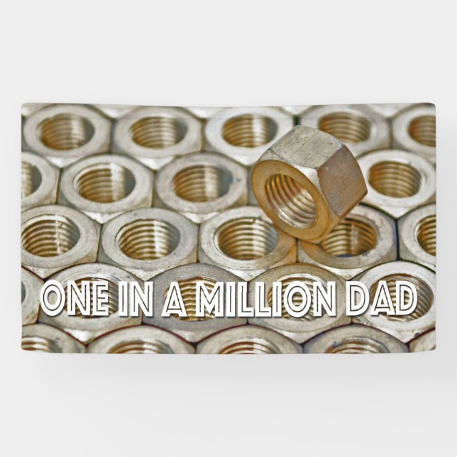 One in a Million Nut Father’s Day Banner (Horizontal)
