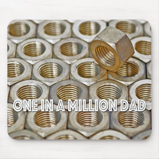One in a Million Nut Father’s Day Mouse Pad (Front)
