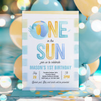 One In The Sun 1st Birthday Pool Party