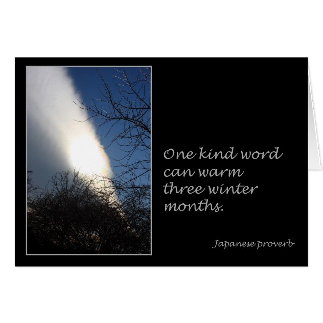 One Kind Word (Front Horizontal)