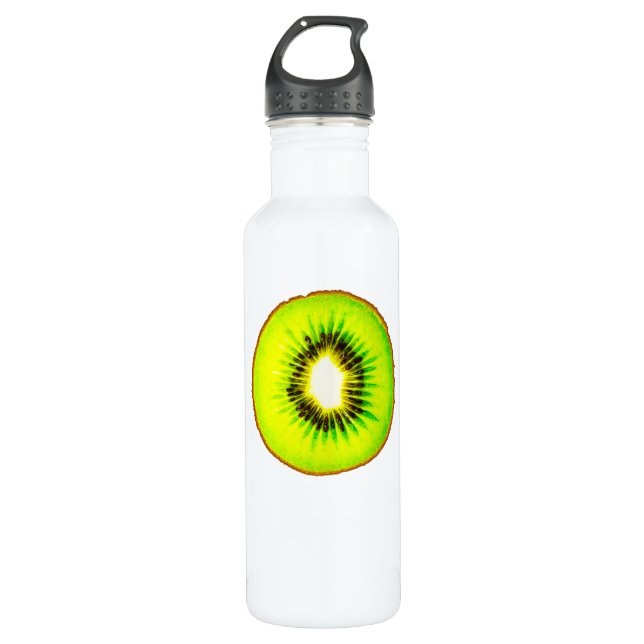 one kiwi customizable 710 ml water bottle (Front)