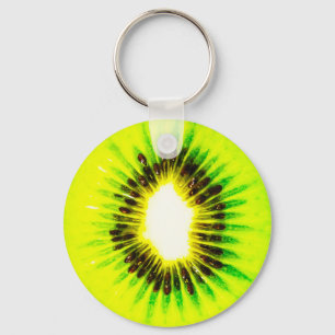 one kiwi customizable keychain
