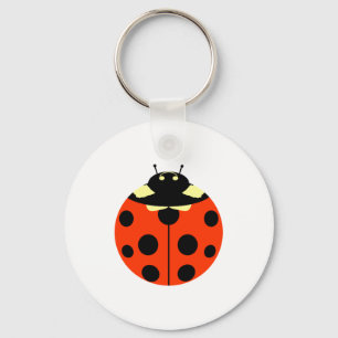 One ladybug keychain