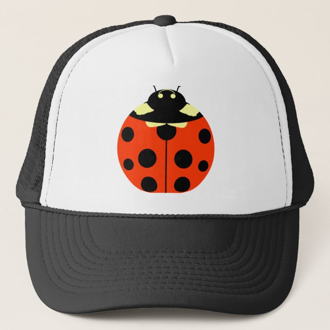 One ladybug trucker hat (Front)
