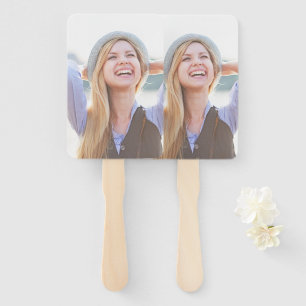 One Large Photo Template Graduation Ceremony Hand Fan