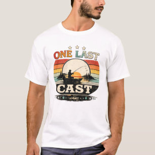 One Last Cast Retro Sunset T-Shirt
