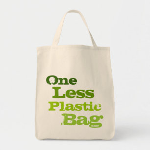 One Less Plastic  Bag