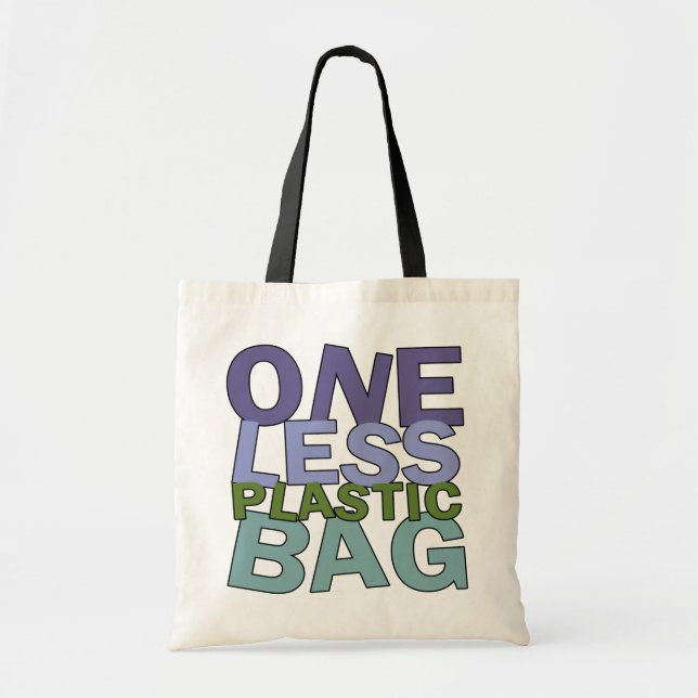 ONE LESS PLASTIC BAG (Front)