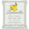 ONE Limoncello Clear Modern Bottle Label