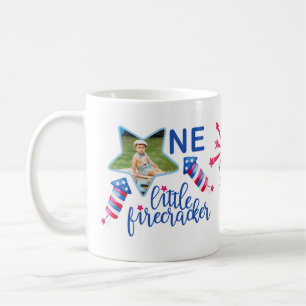 One Little Firecracker 4th of July Mug