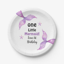 One Little Mermaid 1st Birthday