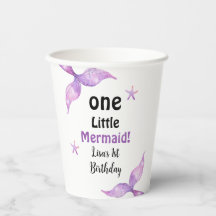 One Little Mermaid 1st Birthday Party