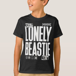 One Lonely Ie I Be Funny Quote Sarcastic Retro Hum T-Shirt