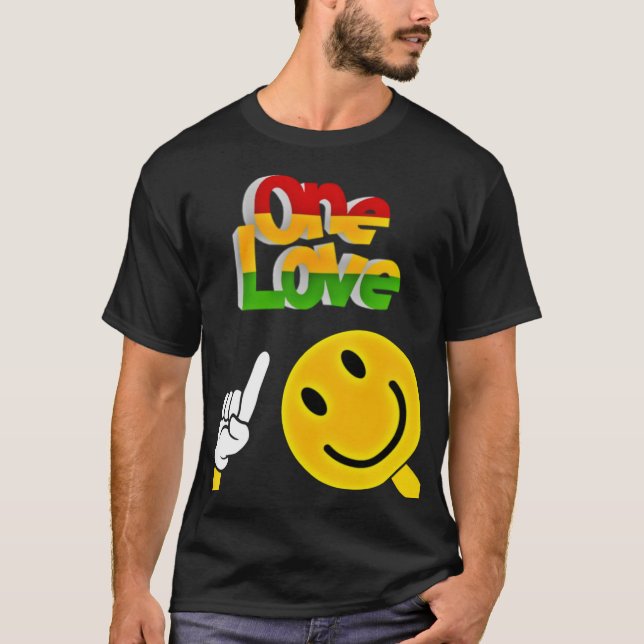 "One Love-2" T-Shirt (Devant)