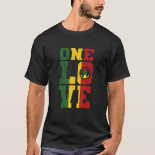 One Love And One Heart Culture Tradition Reggae T-Shirt