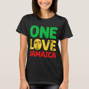 One Love Jamaica I Rasta I Rastafari I Jamaican Re T-Shirt