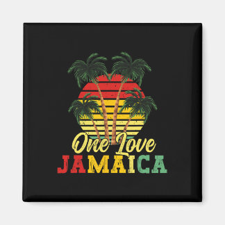 One Love Jamaica Summer Family Vacation Jamaican R Magnet