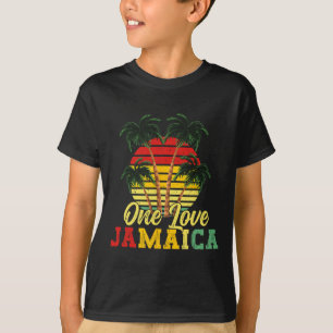 One Love Jamaica Summer Family Vacation Jamaican R T-Shirt