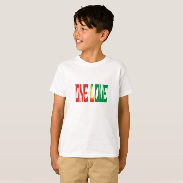 One Love Kids Unisex Tee (Front Full)