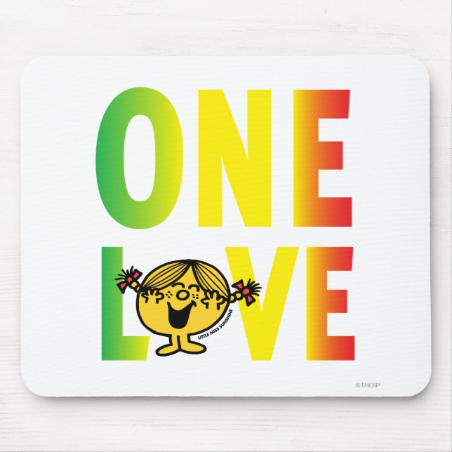One Love Mouse Pad (Front)