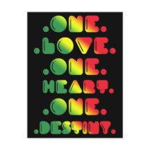 ONE LOVE, ONE HEART, ONE DESTINY.