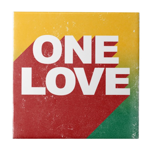 One Love Poster Tile (Front)