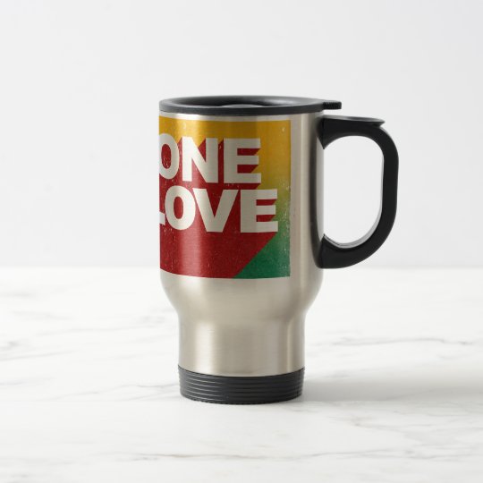 One Love Poster Travel Mug